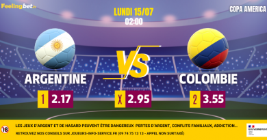 Pronostic Argentine Colombie
